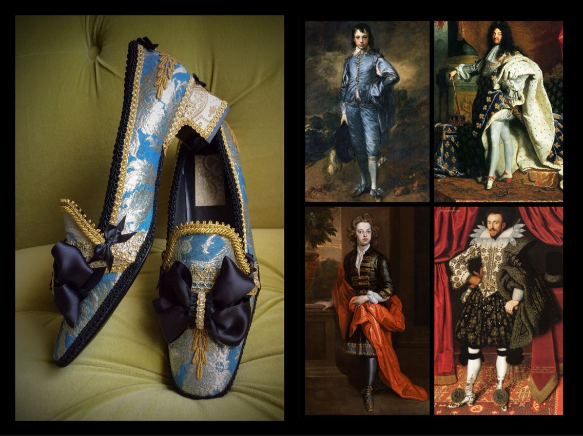 کفش پاشنه‌ بلند در سده‌های 17 و 18 میلادی